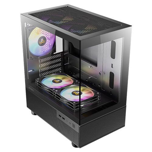  Thùng máy Antec CX200M - Black | Không kèm fan, hồ cá 