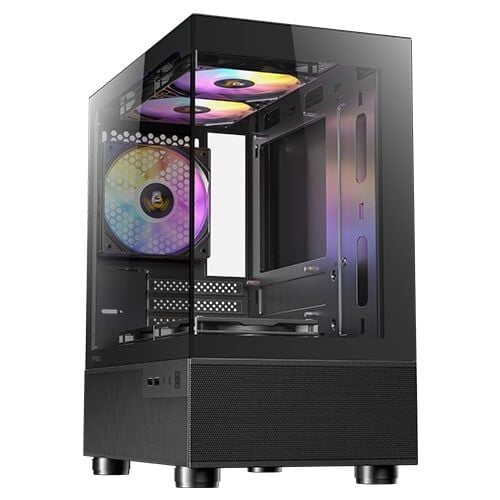  Thùng máy Antec CX200M - Black | Không kèm fan, hồ cá 