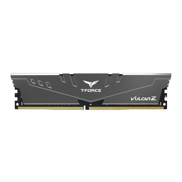 Ram DDR4 TeamGroup 16G/3200 C16 T-Force Vulcan Z Gray (1x16G) Tản Nhiệt (TLZRD416G3200HC16FBK)