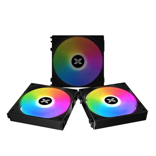  Quạt tản nhiệt PC XMT SLU Black Modular EN41303 | Kit 3 fan 120mm 