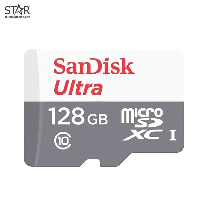 Thẻ nhớ Micro Sandisk Ultra 128GB SDSQUNR-128G-GN6MN