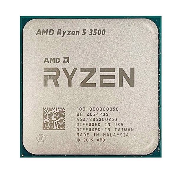  CPU AMD Ryzen 5 3500 Tray - Nobox | AM4, 6 nhân/6 luồng, Max 4.1 GHz 