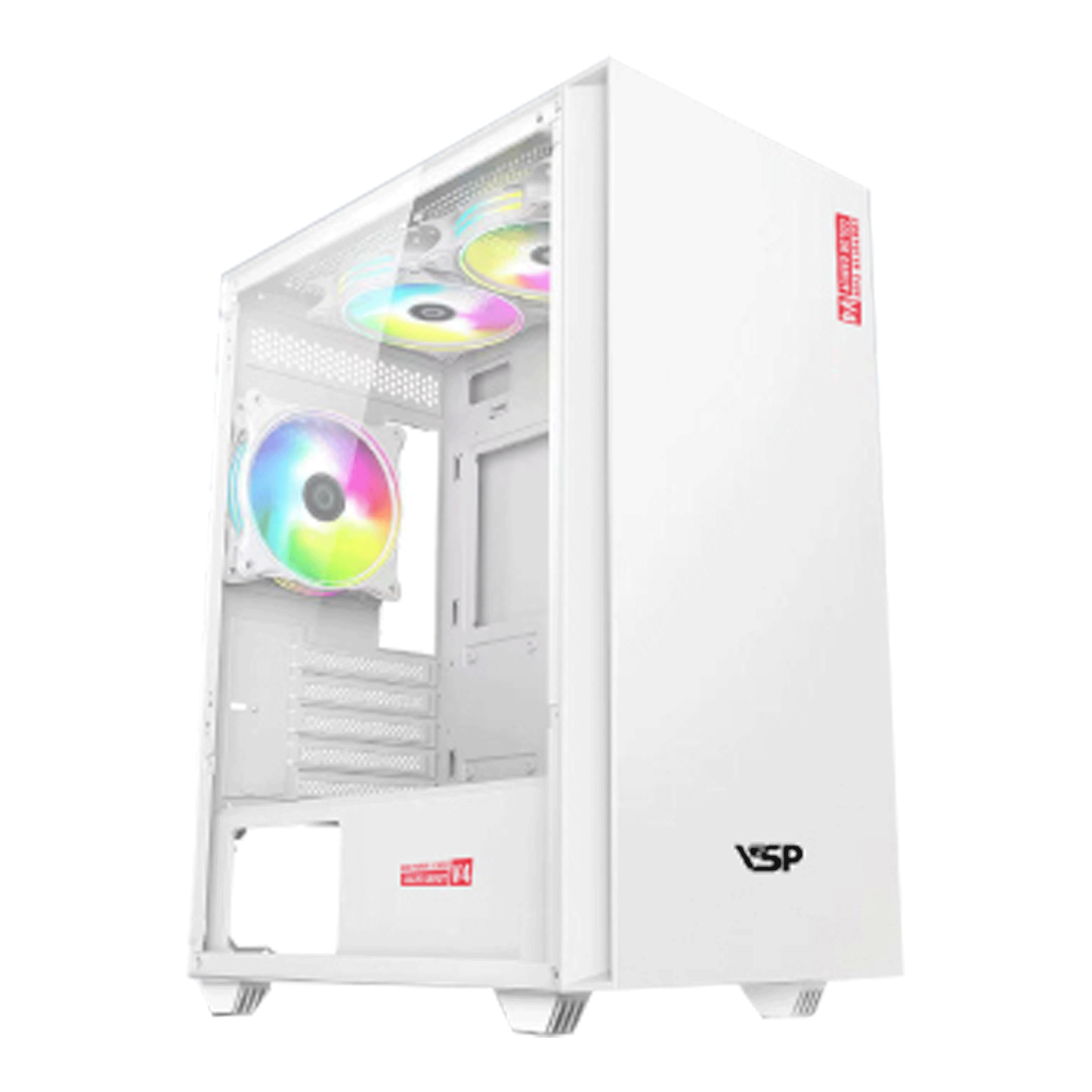 Thùng máy Case VSP V4 - Trắng | Không kèm fan