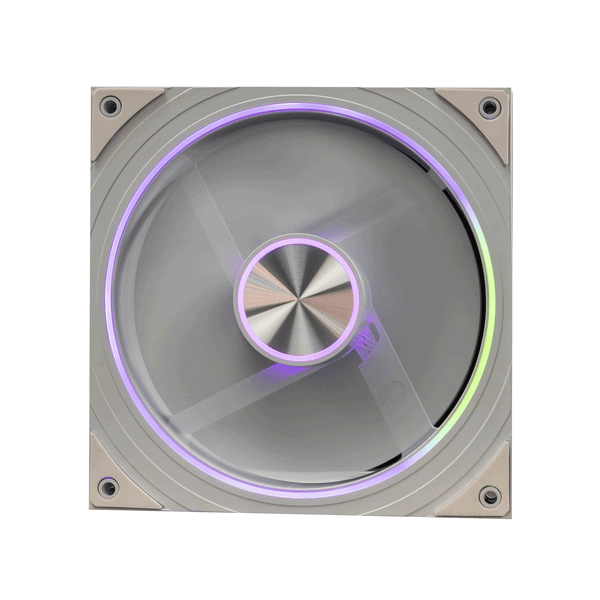  Quạt tản nhiệt PC Leopard TransWarp | Fan lẻ 140mm, ARGB, Gió ngược, Trắng 