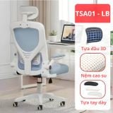  Ghế công thái học TSA01-LB | Xanh 