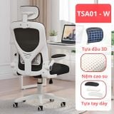  Ghế công thái học TSA01-W | Trắng 