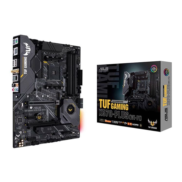 Mainboard Asus TUF Gaming X570-Plus WiFi (AMD X570, Socket AM4, ATX, 4 khe ram DDR4)