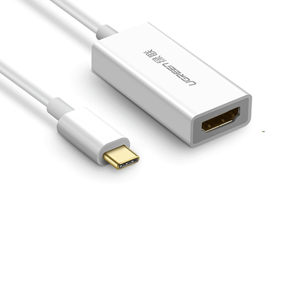  Cáp chuyển Type C to HDMI HUB Ugreen 40273 (vỏ nhôm) 