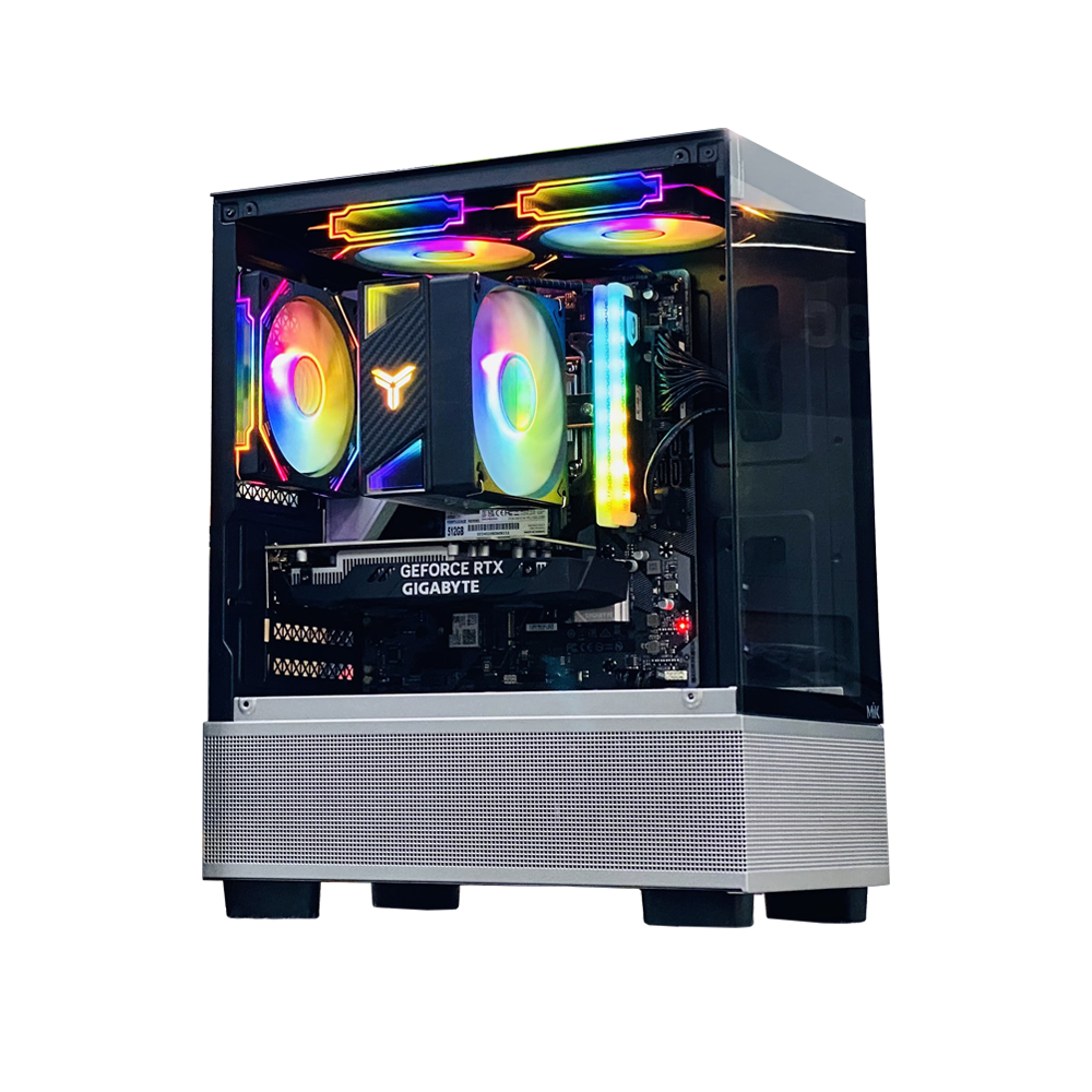 Core i3 12100F RTX3060 白ゲーミングPC LANCOOL RTX 2060 | Intel Core i3-12100F Gaming PC | Ready To Ship