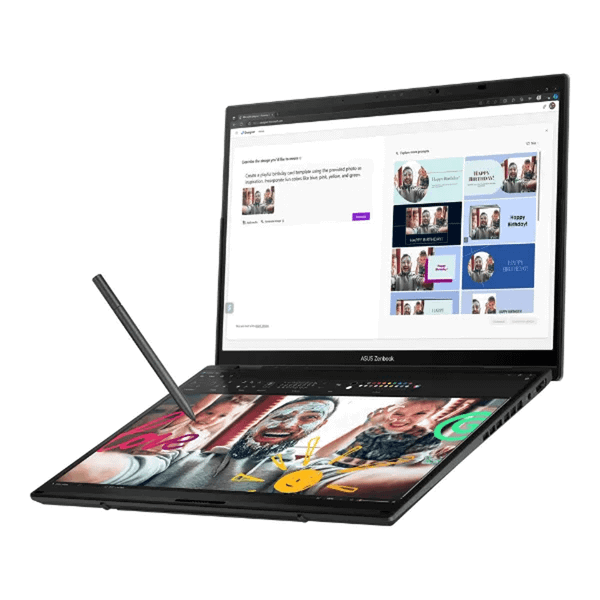  Laptop Văn phòng AI ASUS Zenbook Duo UX8406MA-PZ142W | U9 185H, 32GB, SSD 1TB, Intel Arc Graphics, 14" 3K 