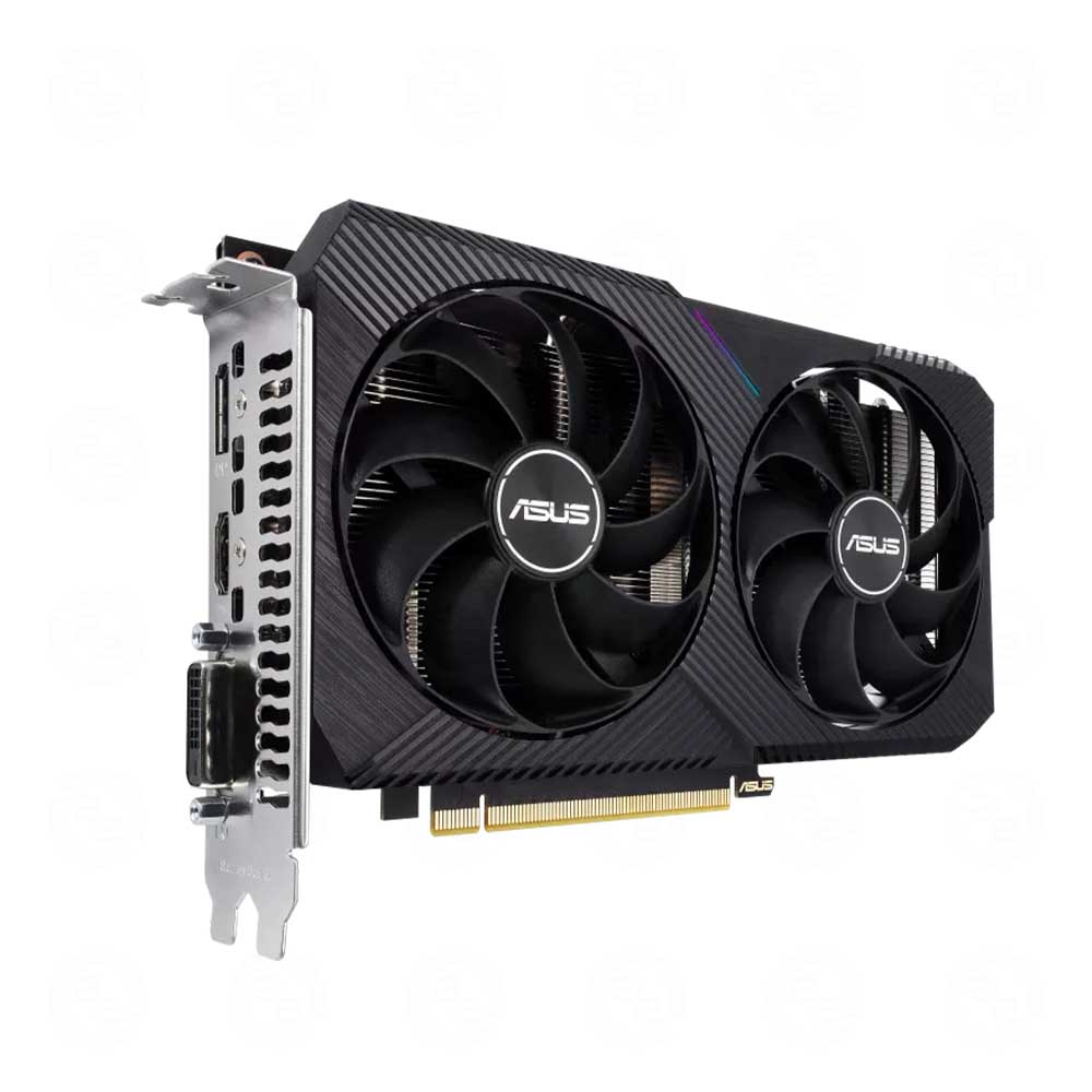 VGA Asus RTX 3050 Dual 8GB GDDR6 2 Fan V2 (DUAL-RTX3050-8G-V2)