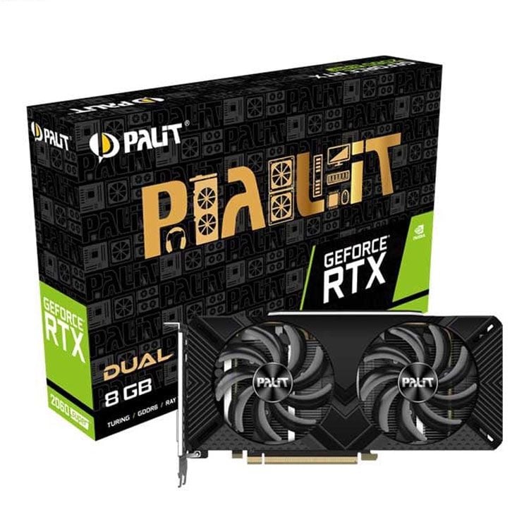 VGA Palit RTX 2060 Super 8GB GDDR6 Dual Fan