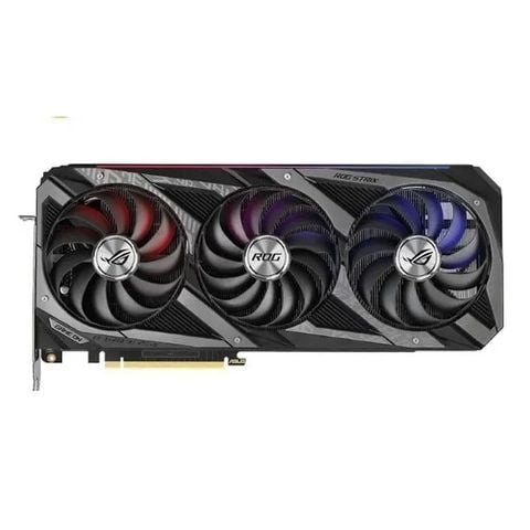 Card màn hình NVIDIA GeForce RTX 3070 Ti ASUS ROG Strix Gaming OC cũ | 8GB GDDR6, 6144 CUDA, 750W