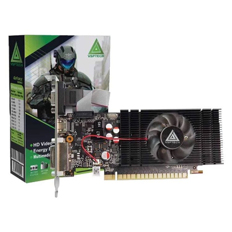 VGA VSPTech GT 730 4GB DDR3 Chính Hãng (VSP GT 730-4GBD3 LP)