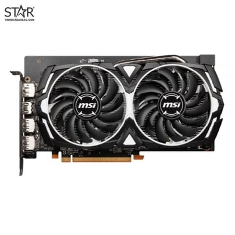Card màn hình MSI Radeon RX 6600 Armor 8GB 2 Fan QSD