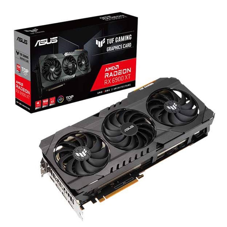 Radeon RX6900XT 16GB AMDリファレンスファン VGA Asus RX6900XT 16GB GDDR6 TUF Gaming Radeon TOP Edition