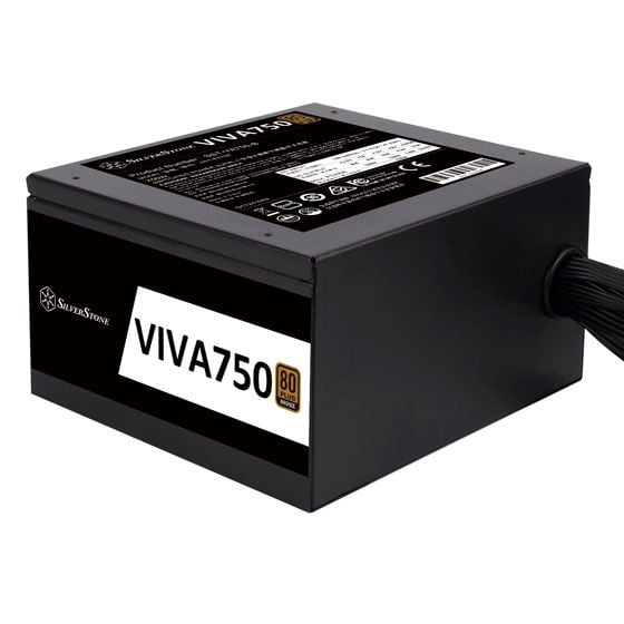 Nguồn SilverStone VIVA 750 Bronze | 750W, 80 Plus Bronze (SST-ET750)