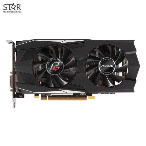 Card màn hình VGA ASRock RX 570 4GB Phantom Gaming D 2 Fan Cũ