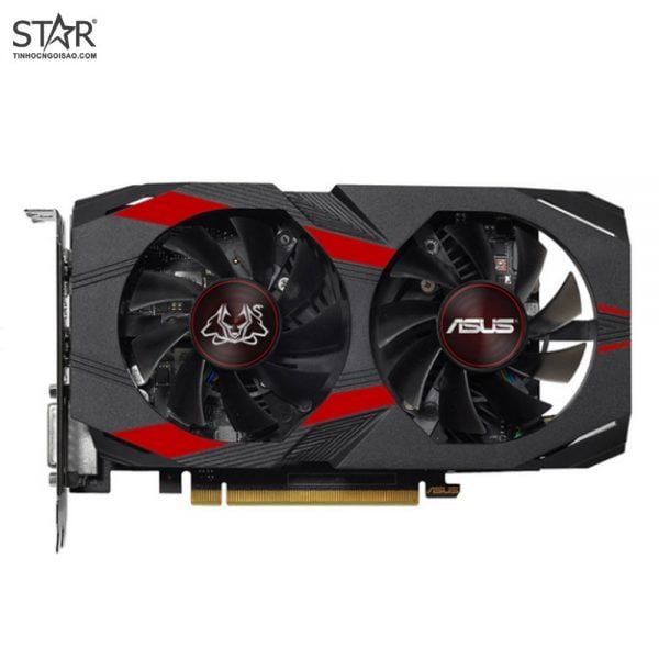 Card màn hình VGA ASUS Cerberus GTX 1050 Ti OC 4GB 2 Fan Cũ