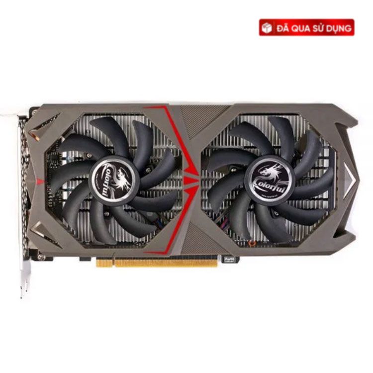 VGA Colorful GTX 1050 2GB 2 Fan TINHOCNGOISAO.COM