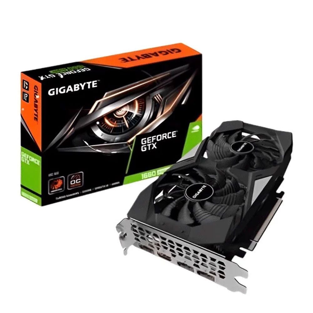 VGA Gigabyte GTX 1660 Super 6GB GDDR6 OC (Mã GV-N166SOC-6GBD)