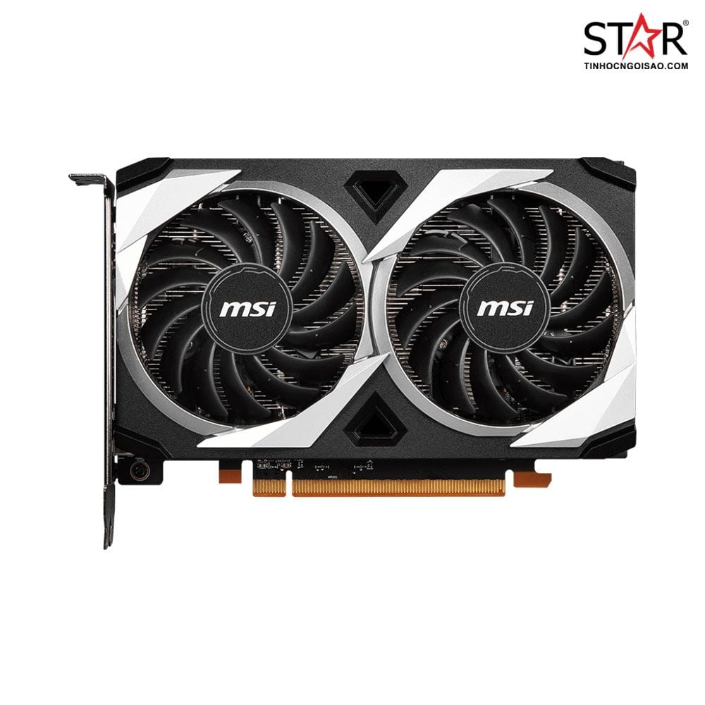 VGA MSI Radeon RX 6500XT MECH 2X 4GB OC 2 Fan