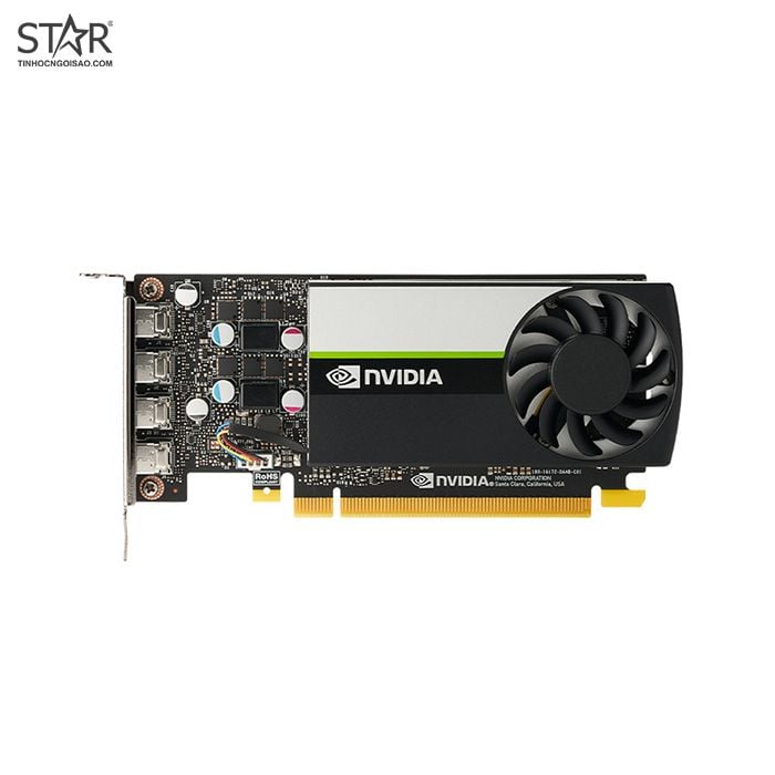 VGA NVIDIA QUADRO T1000 4GB 1Fan GDDR6 (mDPxa) (UPC 812674023076)