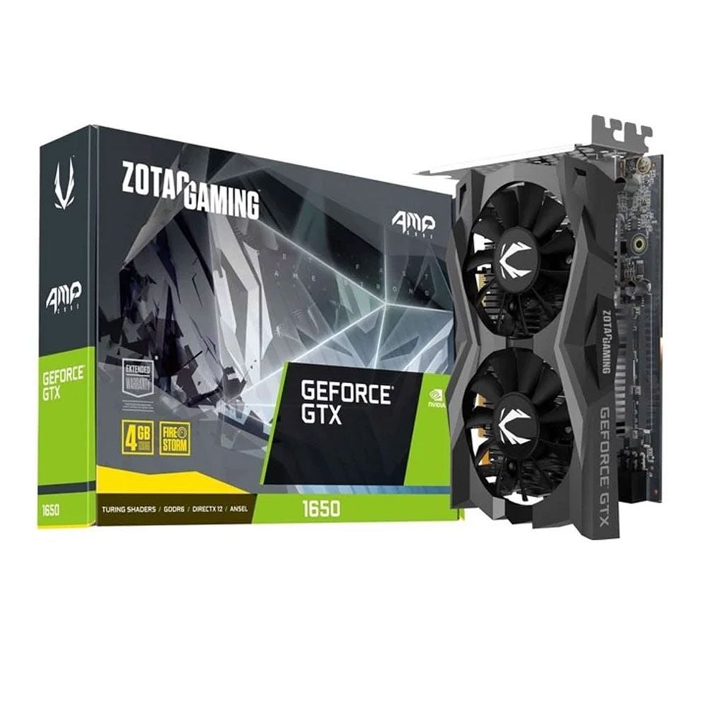 VGA Zotac GTX 1650 4GB GDDR6 AMP Core Gaming GeForce (ZT-T16520J-10L)