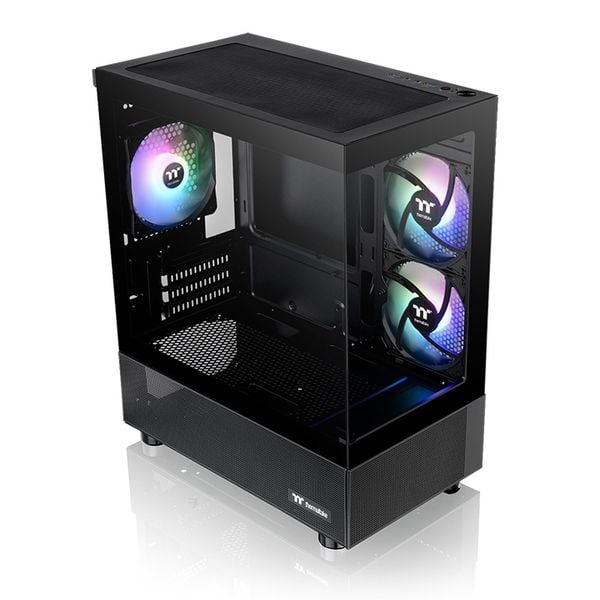  Thùng máy Thermaltake View 170 TG ARGB Micro Chassis - Black | Sẵn 3 fan ARGB (CA-1Z4-00M1WN-00) 
