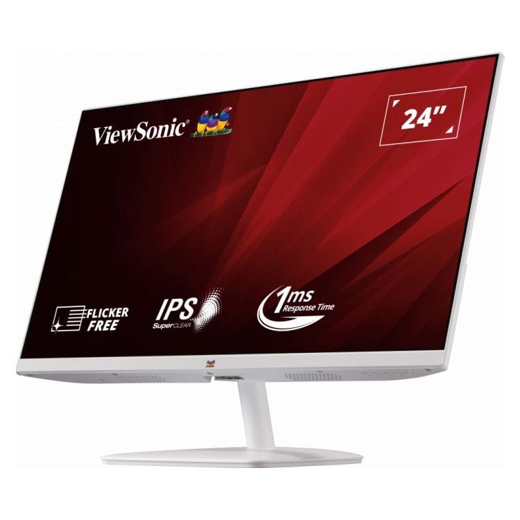 Màn hình Gaming Viewsonic VA2432-H-W | 24 inch, Full HD, IPS, 100Hz, 1ms, phẳng, trắng
