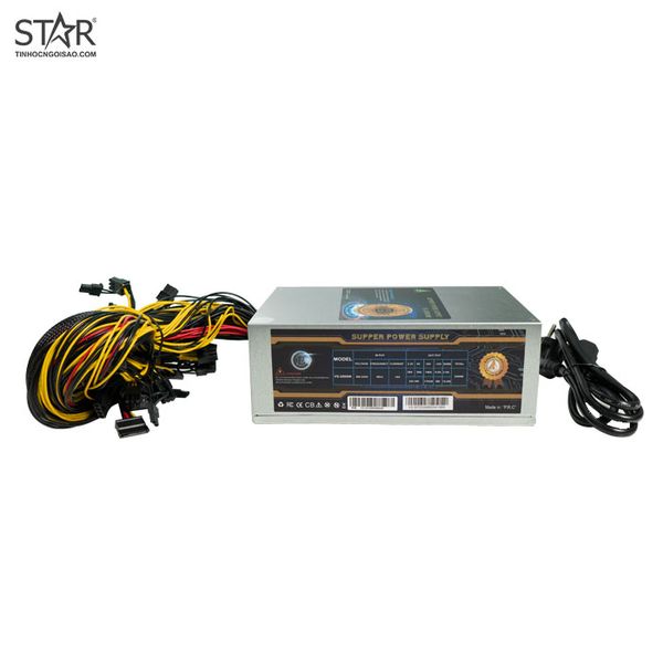  Nguồn máy tính VSPTech VSP-2000W Không Hộp | Non Modular, ATX 