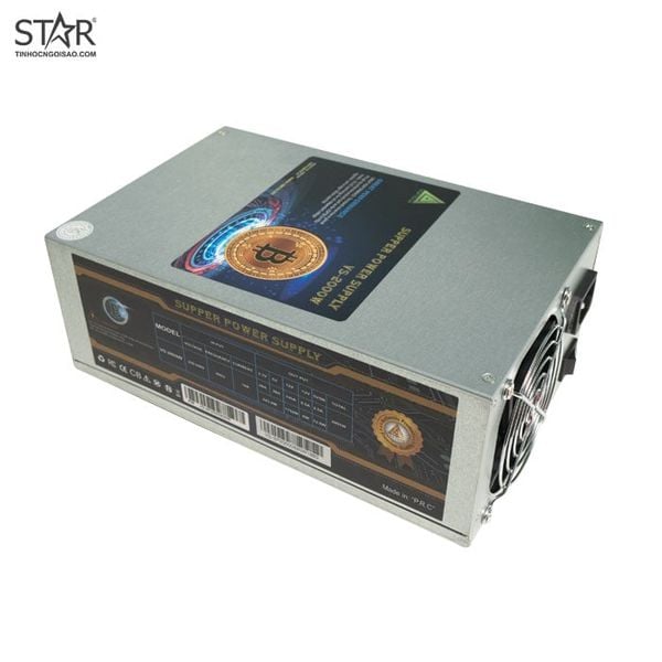  Nguồn máy tính VSPTech VSP-2000W Không Hộp | Non Modular, ATX 