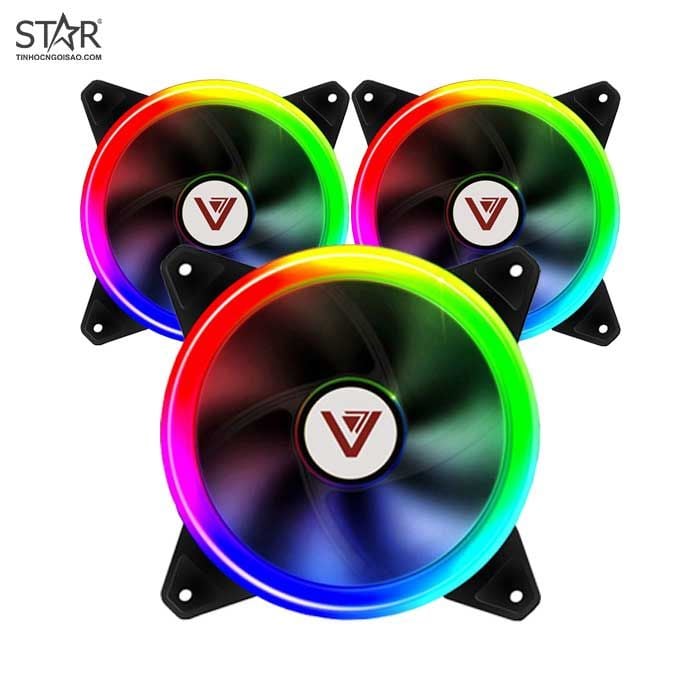 Fan Case VSP V202B Led Rainbow 12cm