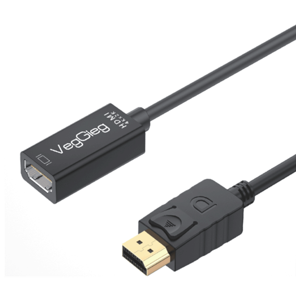 Cáp chuyển DisplayPort to HDMI VEGGIEG VZ614 