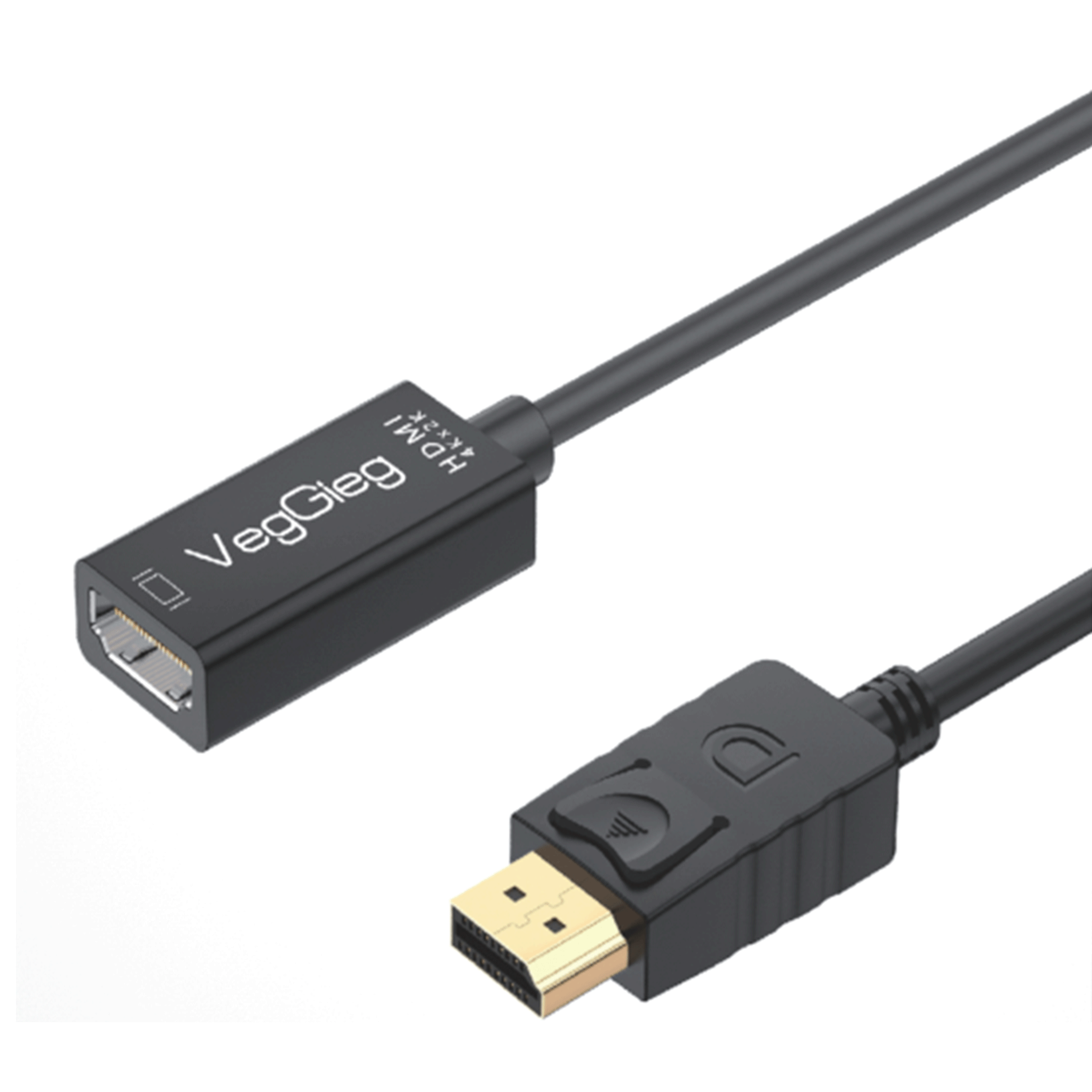 Cáp chuyển DisplayPort to HDMI VEGGIEG VZ614