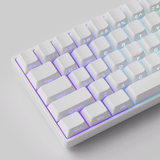  Bàn phím cơ MonsGeek FUN60 Max SP White | Akko Glare Magnetic Switches (Tri-mode) 8K in 2.4G Wireless 