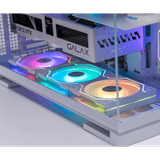  Fan Case Leopard Star Trail ARGB - Trắng, gió ngược 