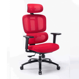  Ghế Warrior Ergonomic Hero Series WEC509 Chân Xoay, Đen Đỏ 