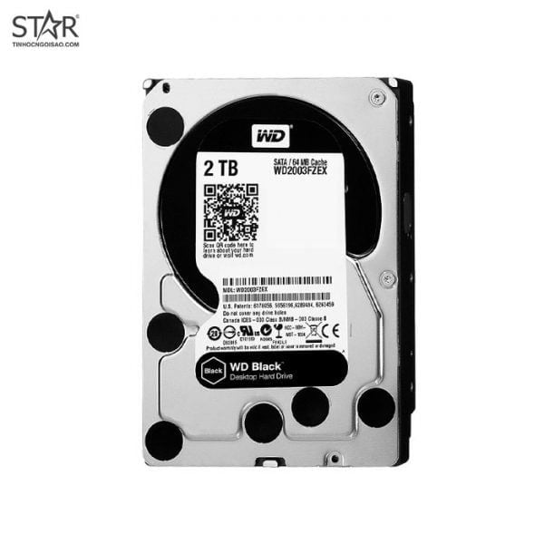 Ổ cứng HDD 2TB Western Black cũ