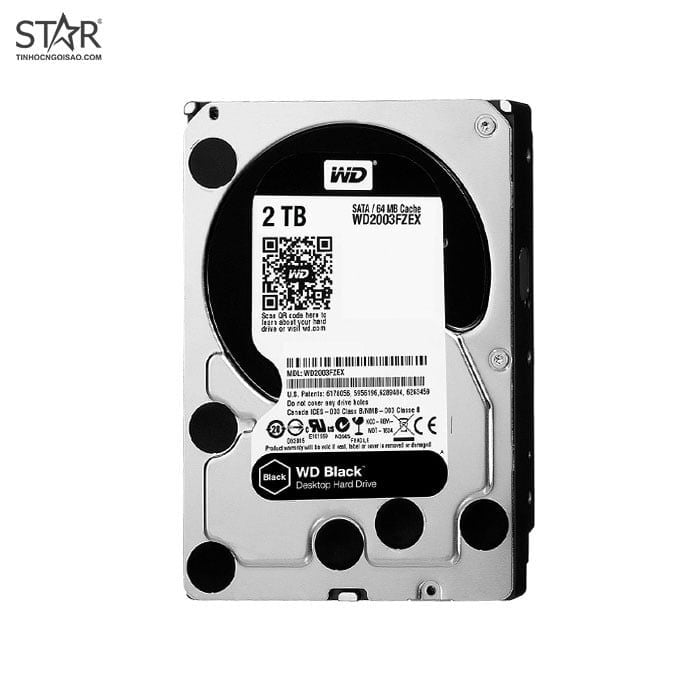 Ổ cứng HDD 2TB Western Black Chính Hãng (WD2003FZEX)