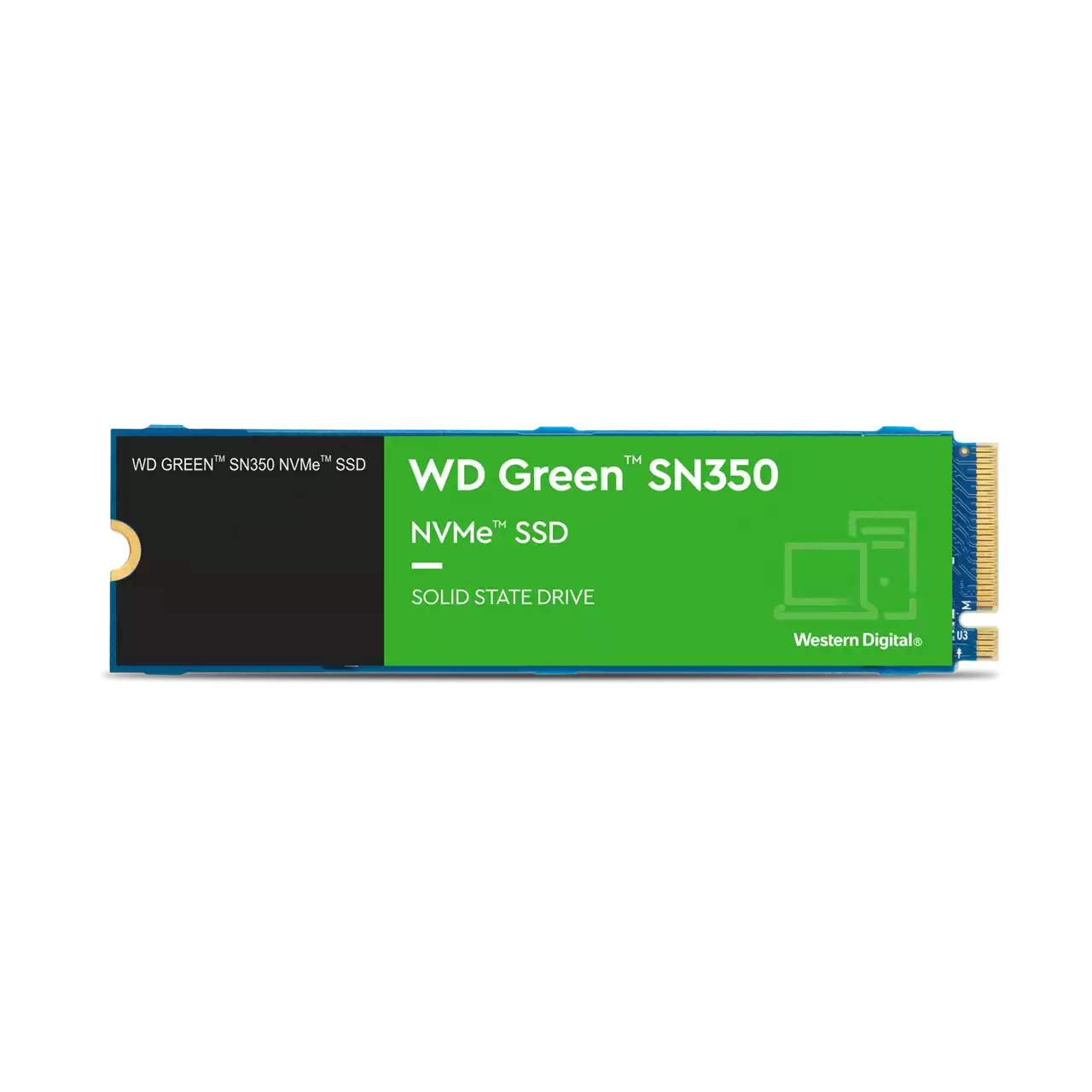 Ổ cứng SSD Western Green SN350 250GB NVMe Gen3x4 (WDS250G2G0C)