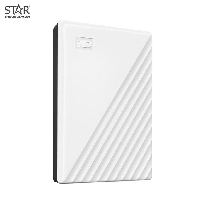 Ổ cứng HDD Di Động 1TB WD My Passport (WDBYVG0010BWT-WESN) (Trắng)