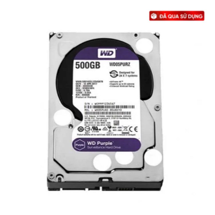 Ổ cứng HDD 500GB Western Purple (WD05PURZ)