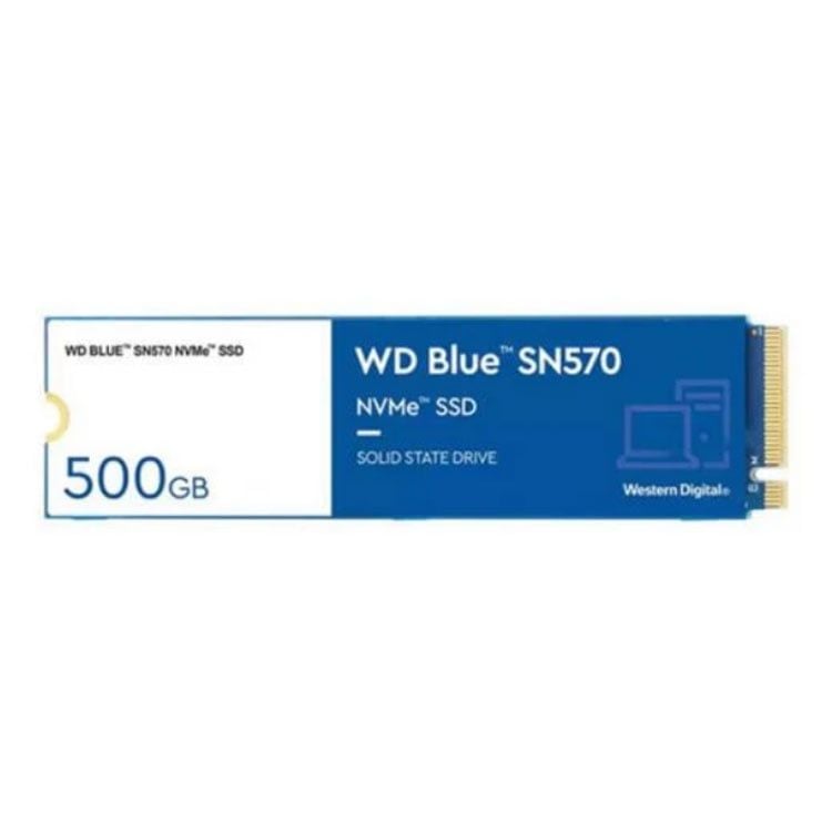 Ổ cứng SSD 500G Western Blue SN570 | PCIe Gen3, M.2 NVMe, WDS500G3B0C