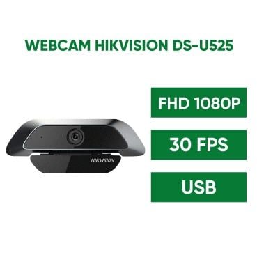 Webcam Hikvision DS-U525 Full HD 1080P