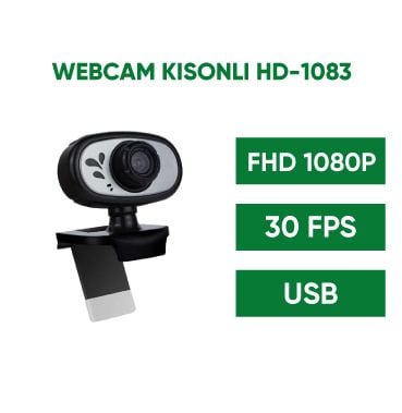 Webcam Kisonli HD-1083 Full HD 1080P