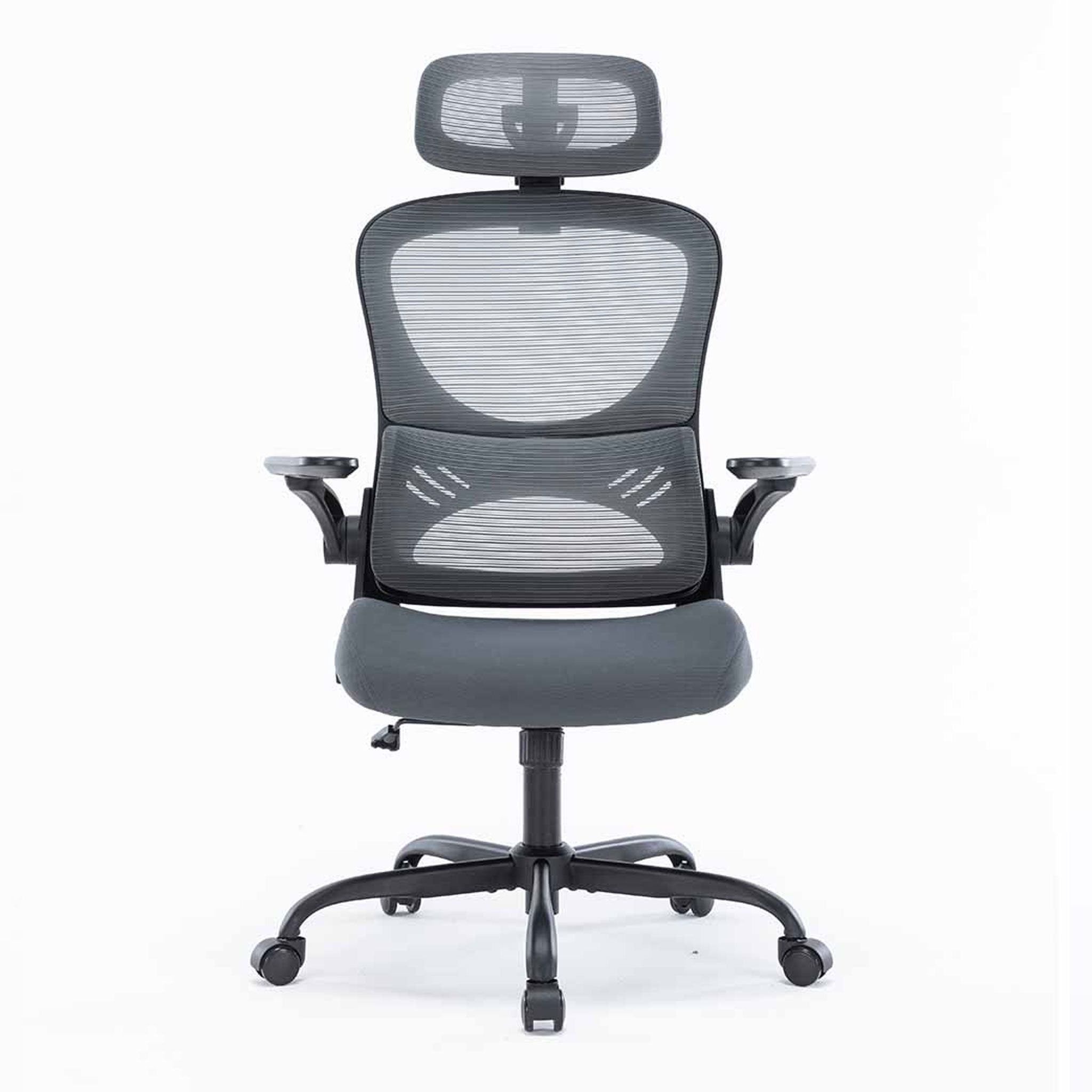 Ghế công thái học Ergonomic Warrior Hero Series WEC501 | Đen Xám