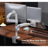  Giá treo màn hình & laptop North Bayou H180-FP - Trắng | 17 - 27 inch 