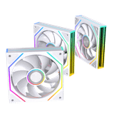  Fan Case Leopard Prism 4RS Ultra ARGB - Trắng, fan lẻ 