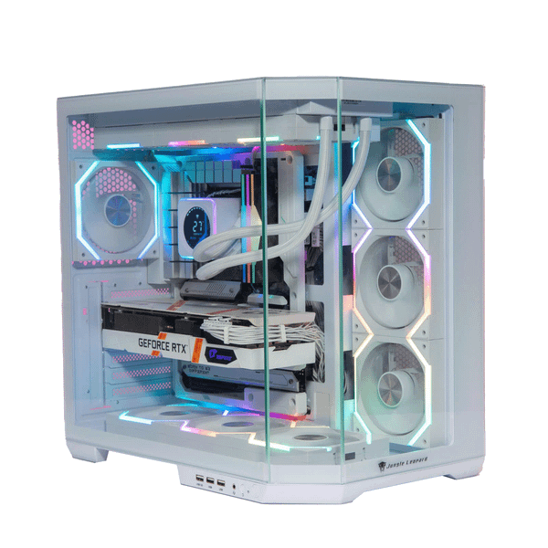  Thùng máy Case Leopard AS-01 Hồ Cá - Trắng | Không kèm fan 